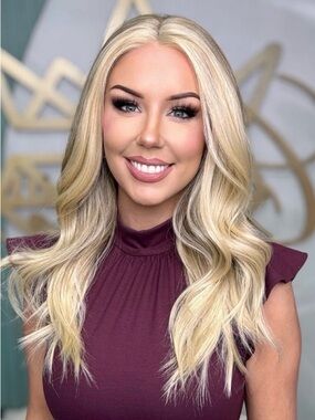 New Alexandra Blonde Monofilament Wig - Natural Platinum Blonde - CSC